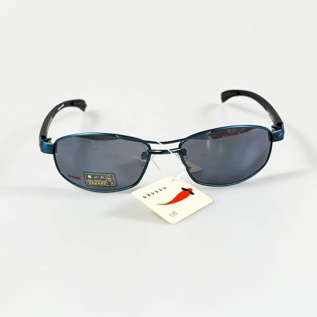 90s SAKANA 투브릿지 슬림스퀘어 틴트 빈티지 선글라스