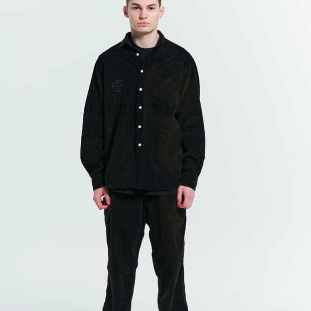 플라스틱프로덕트 블리치 코듀로이 셔츠 S 새상품 판매