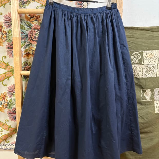 일본 st 모리 네이비 롱스커트