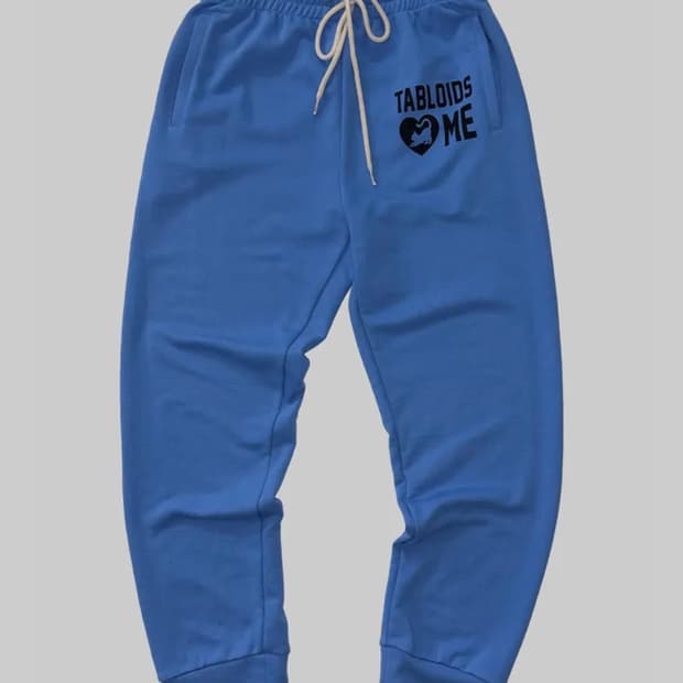 스컬프터 Sweet Kitty Jogger Pants Acid Blue