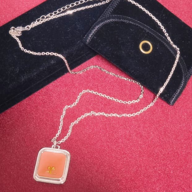 실버 쿠레쥬 목걸이