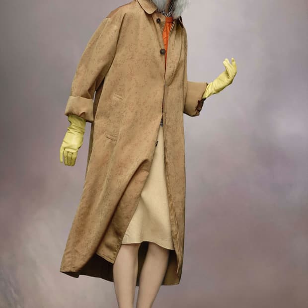 존 갈리아노 23시즌 마르지엘라 오버사이즈 트렌치코트 