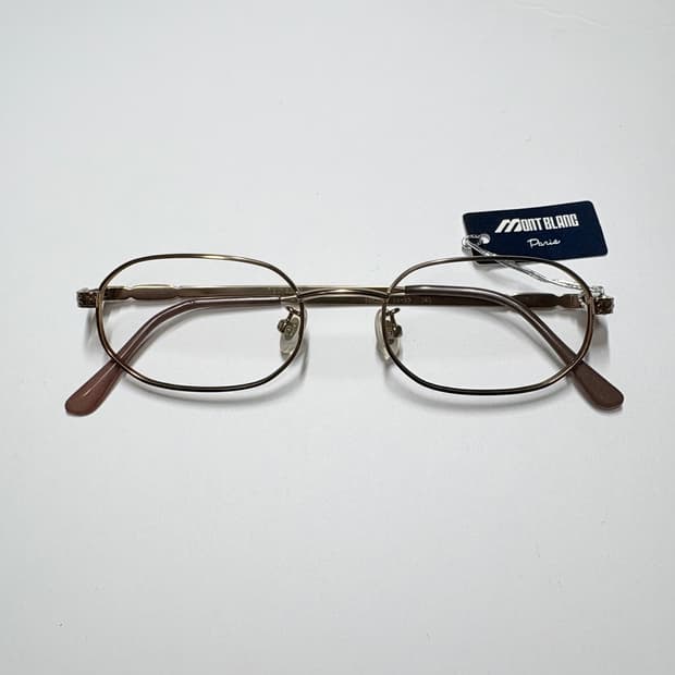 빈티지 안경[몽블루(MONT BLANC) 샤프 스퀘어 안경]