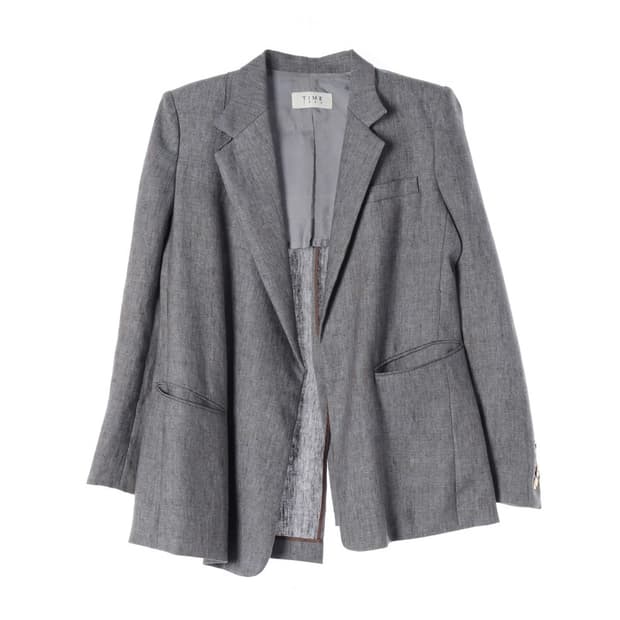 TIME 1993 린넨 싱글 자켓