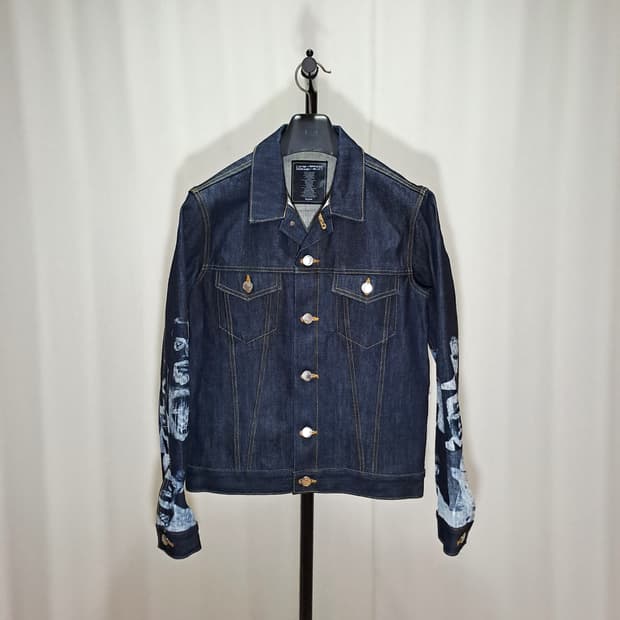 (새제품 택포) 아임낫휴먼비잉 인디고 트러커 자켓 L B579