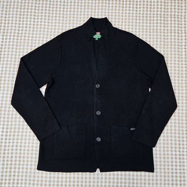 헨리코튼 골프 니트 가디건 남자100