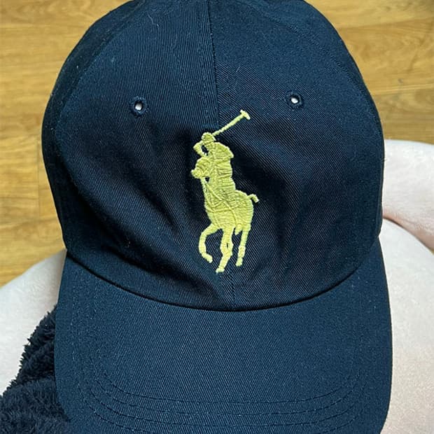 >POLO 폴로 빅포니 볼캡 모자 가죽 프리