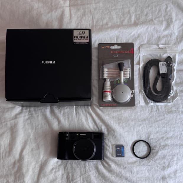 후지필름 x100v 블랙 풀박스