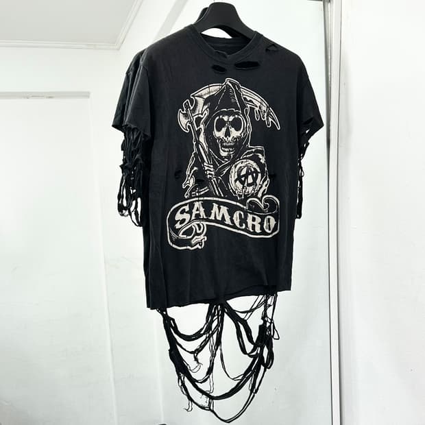 Sons Of Anarchy 리메이크 반팔 티셔츠
