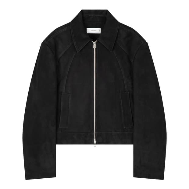 2) 웨이비니스 스웨이드 자켓 블랙