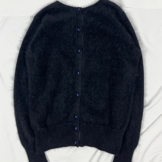 Muller by yoshio kubo 앙고라 블루 포인트 가디건