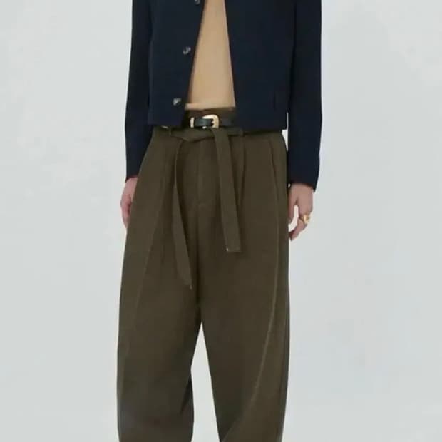 렉토 24FW 웨스턴 금장벨트