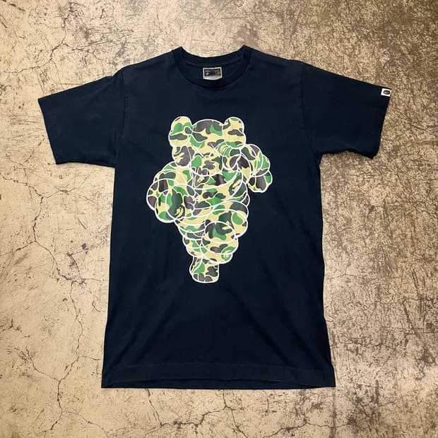 00s Bape x kaws 반팔 티셔츠