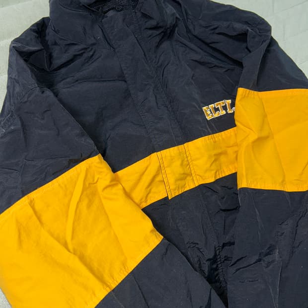 ELLIOTI 엘리오티 자수 바람막이 자켓 L