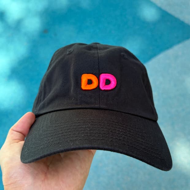 Dunkin 던킨도너츠 프로모 빈티지 메쉬 캡