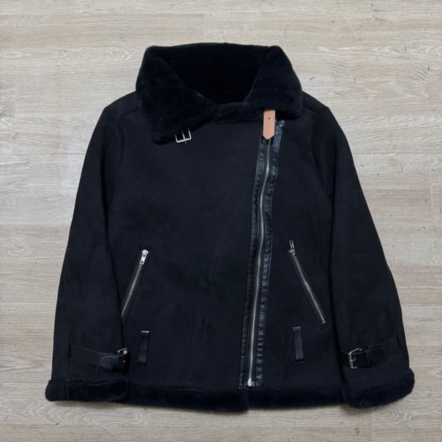 양털 무스탕 자켓