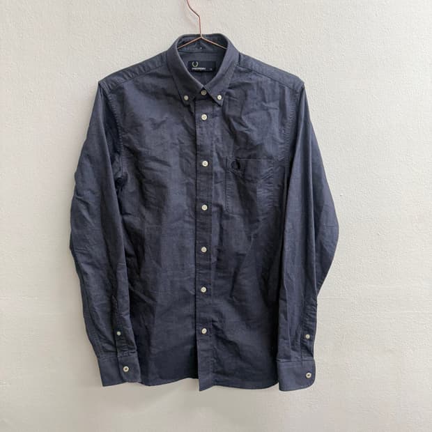 프레드페리 긴팔 셔츠 남방 (XS)