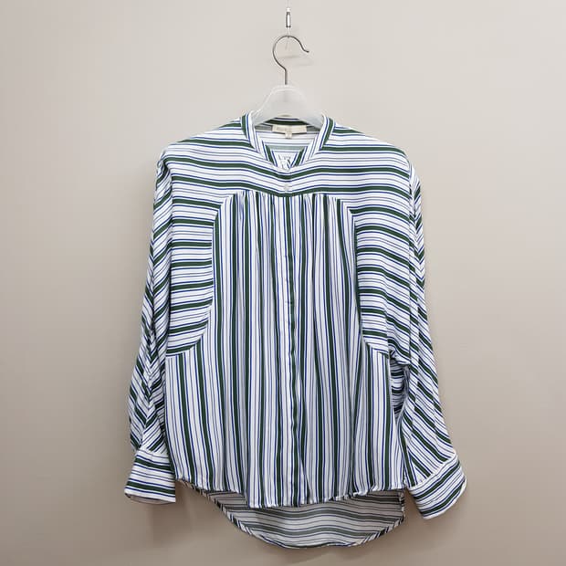 마쥬 스트라이프 루즈핏 셔츠블라우스 1사이즈