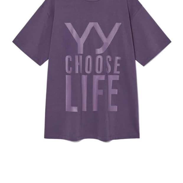 오픈와이와이 반팔 open yy 슬로건 박스 티