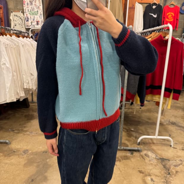 니트 후드 집업(kold_8317)