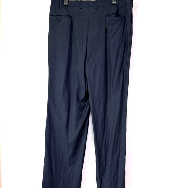 크리스찬 디올 남성 핀턱 와이드 팬츠 (허리 34)