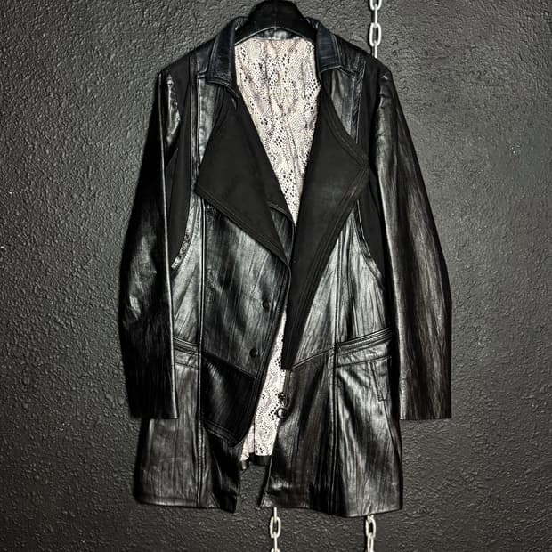 Gothic mood Leather Jacket