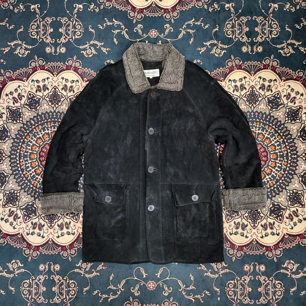 90s CERVANTES 레더 무스탕 (105)