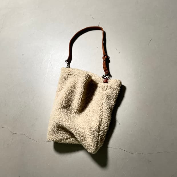 H•d One-Off : Sherpa Fabric Tote Bag