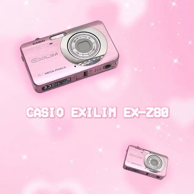 작례🫧카리나디카🤍𖠳ᐝ카시오 CASIO EXILIM EX-Z80 