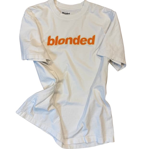 정품 Frank Ocean 블론디드 티셔츠