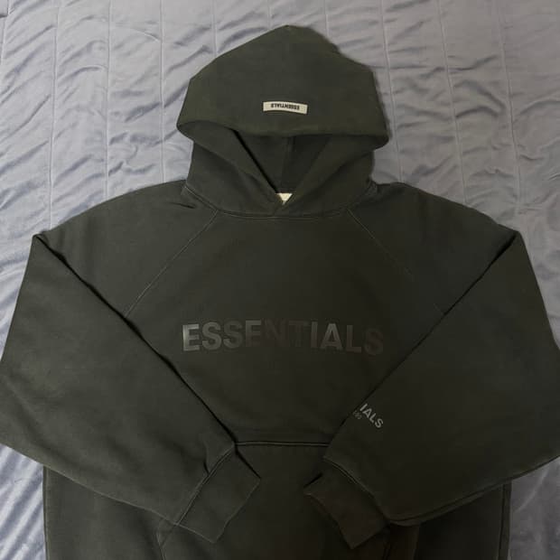 에센셜 피어오브갓 후드티 L 블랙