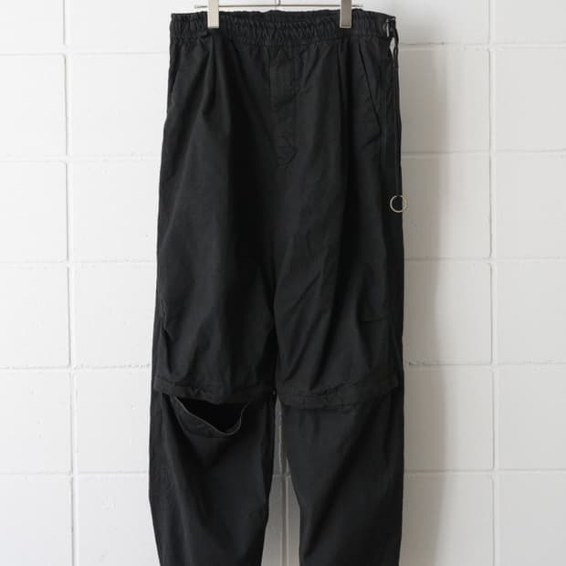 [1] 바벨오브젝트 dyed knee 팬츠 블랙