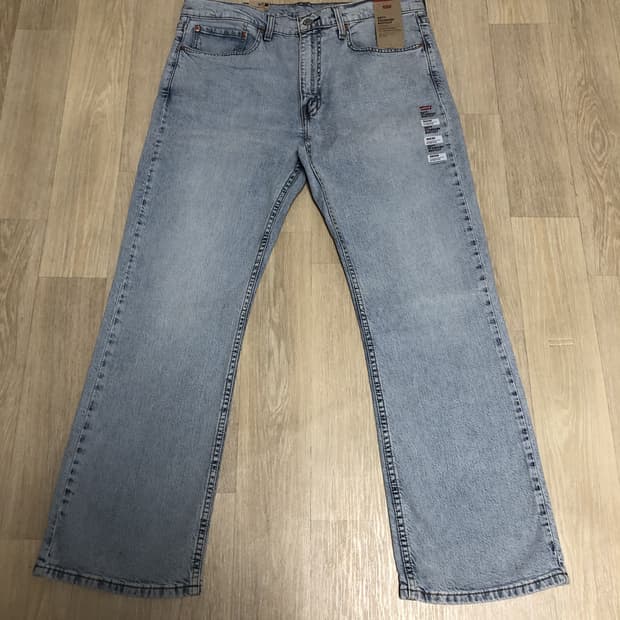 (36) 새상품 리바이스 Levi's 527 스탠다드 부츠컷 라이트 워시