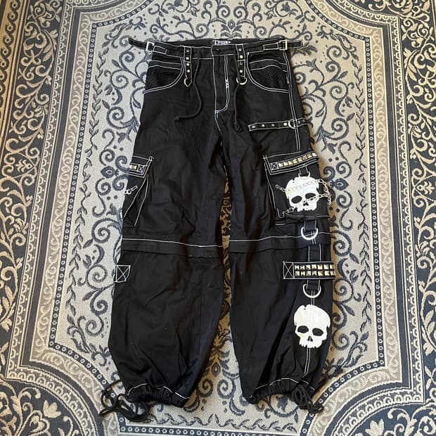 S TRIPP NYC 스컬 본디지 팬츠W2372