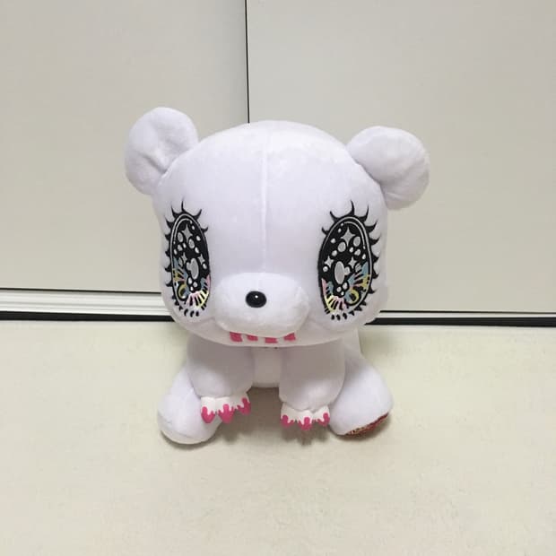 글루미베어 세키야 유리에 인형(white)