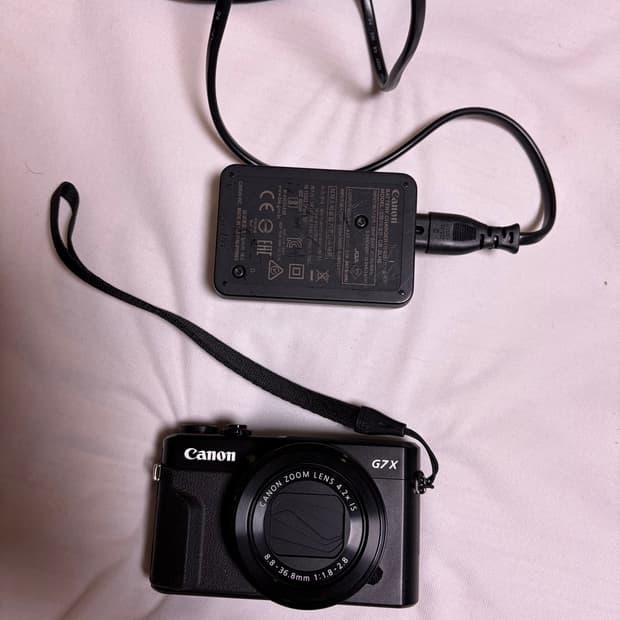 캐논 g7x mark2 카메라