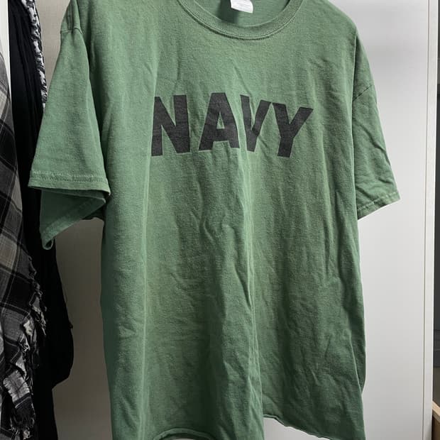 빈티지 미군 navy 티셔츠