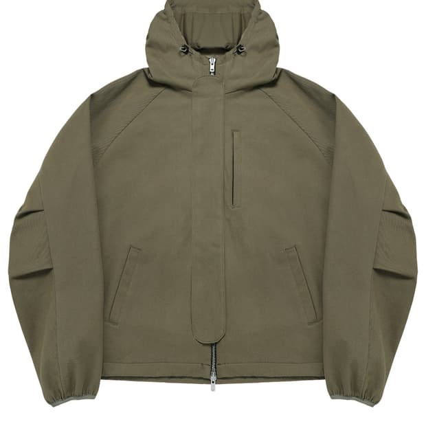 [OS] 카미엔 그라운드 쉘 자켓 몰스킨 라이트 올리브