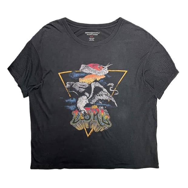 데님앤서프라이 랄프로렌 빈티지 반팔 티셔츠 XS