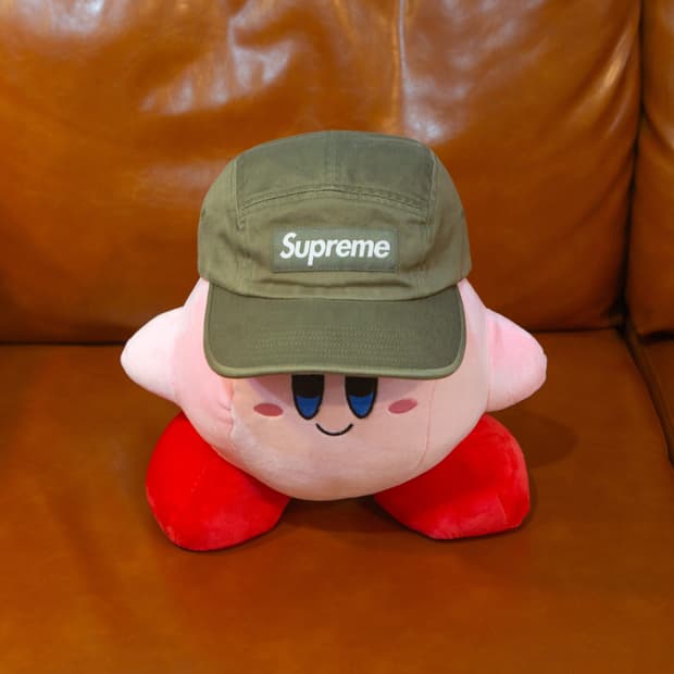20FW Supreme Washed Chino Twill Camp Cap