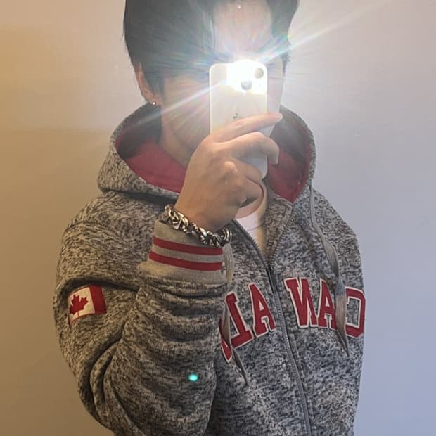 캐나다 빈티지 후드집업