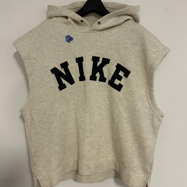 나이키 90s 올드스웻 커스텀 민소매 후드