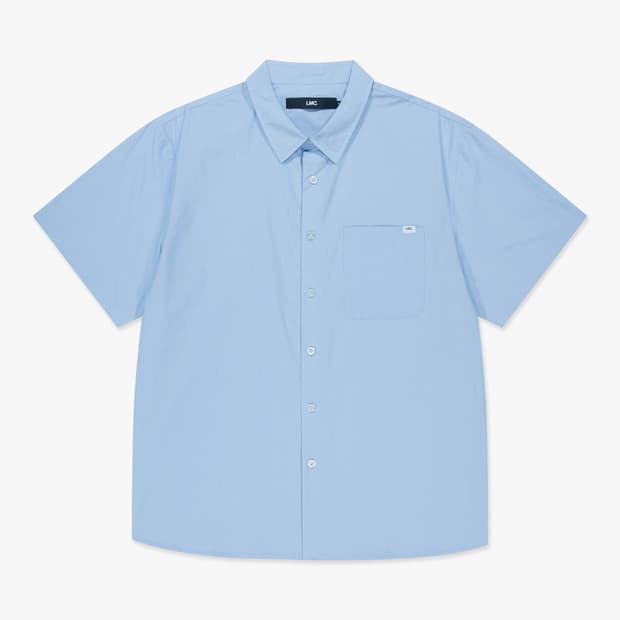 LMC 데일리 코튼 쇼츠 셔츠 라이트 블루 2 (새상품)
