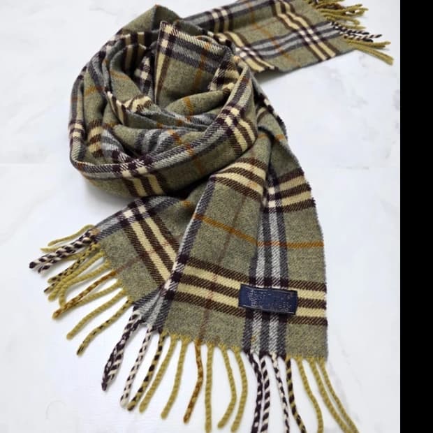 버버리 램스울 머플러