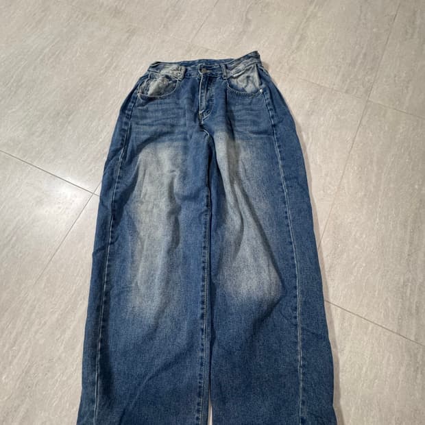 진청 와이드 핀턱 팬츠