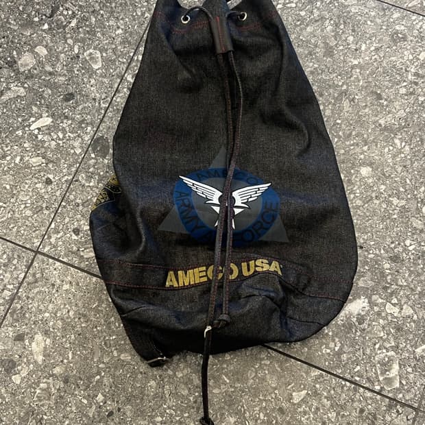 아메코 USA 빈티지 더플백 처분 