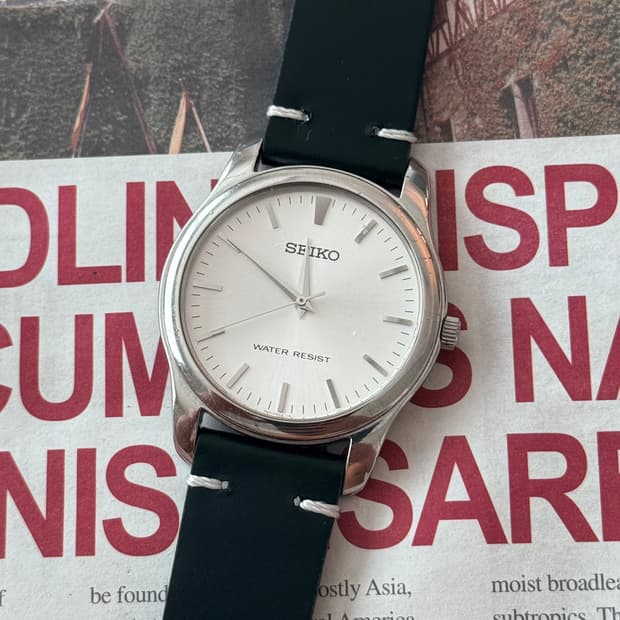 Seiko 세이코 라운드 Quartz