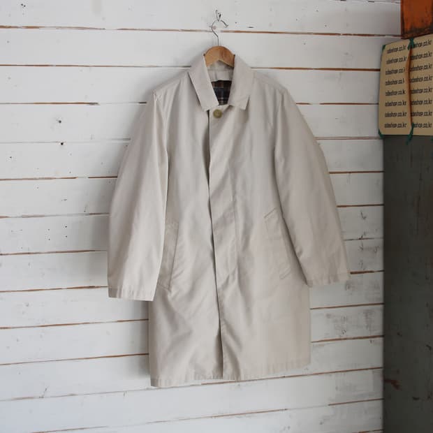 (착용컷) BLUE:LABEL 싱글 트렌치 코트 (남성용 98)