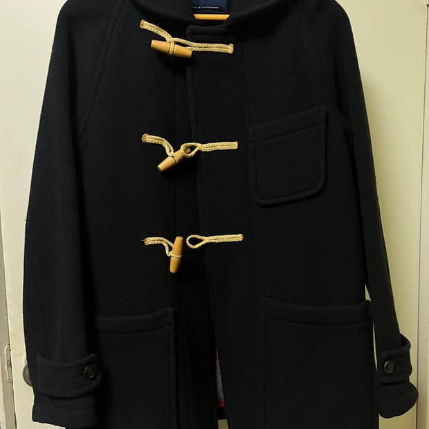 런던트레디션 더플코트 네이비 40