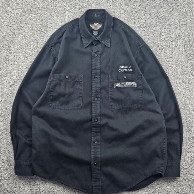 할리데이비슨 그랜드캐니언 포켓 바이커 셔츠 ( L ) / 11587